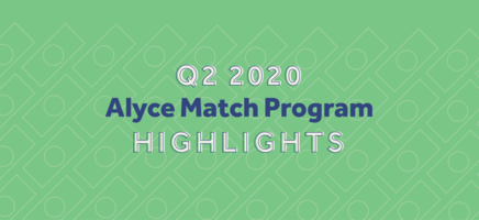 Alyce Match Program Q2 2020 Highlights