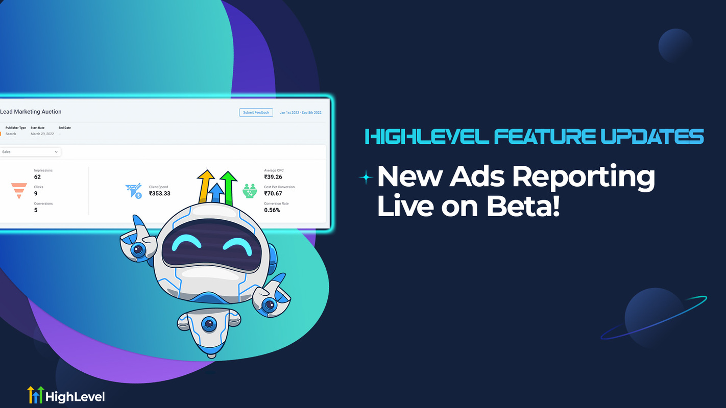 New Ads Reporting Live on Beta!