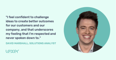 Meet a Lexi: David Marshall, Solutions Analyst