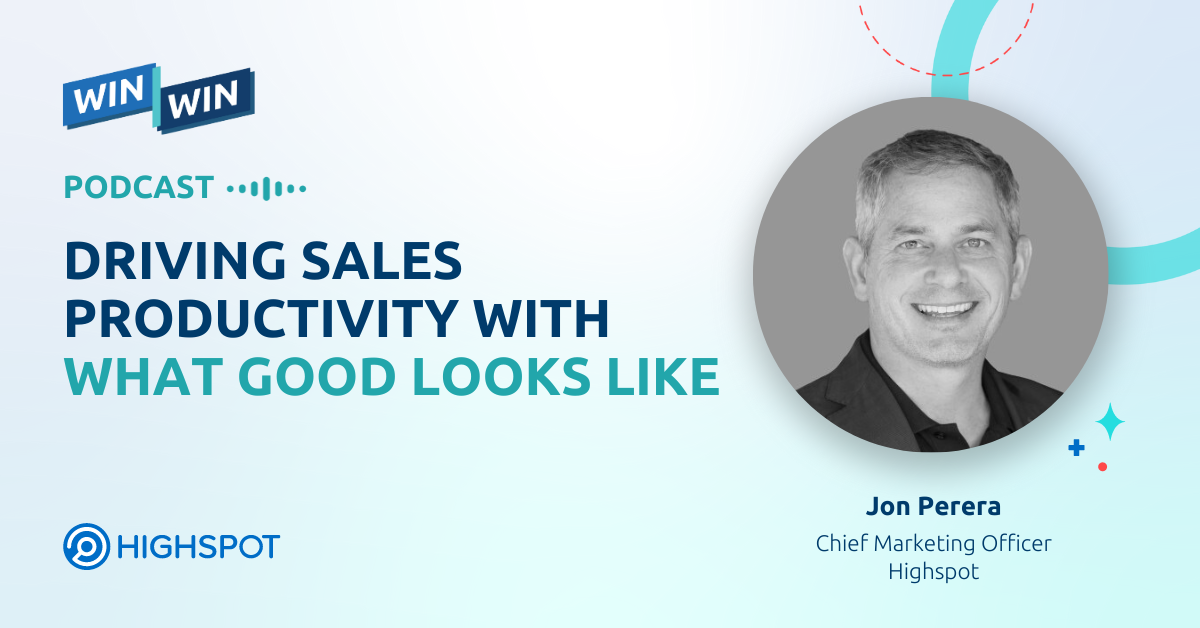 Driving Sales Productivity With What Good Looks Like