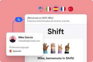 Multi-language email marketing now available