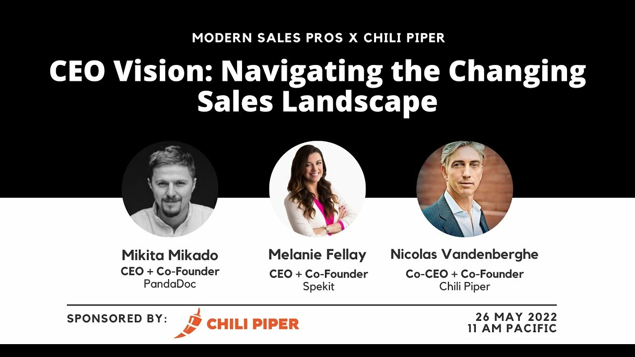 CEO Vision: Navigating the Changing Sales Landscape
