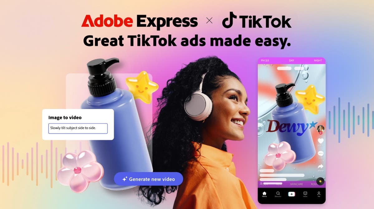 Maximize creative efficiency with TikTok Symphony in Adobe Express | Adobe Blog