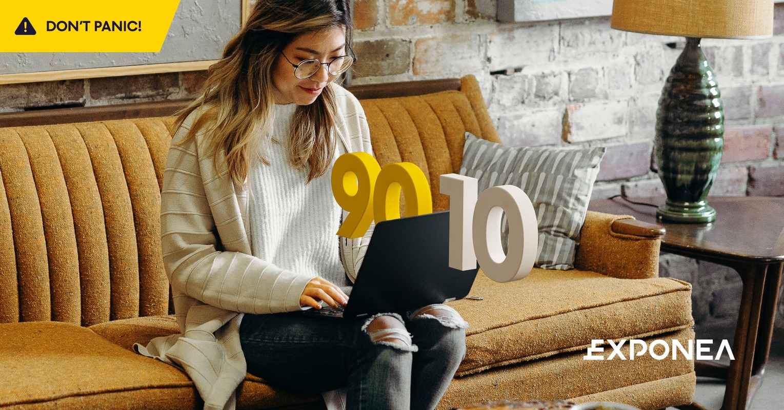 What is the 90:10 cybersecurity rule and why is it so important for marketers?