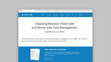 Choosing Between Client-side and Server-side Data Management