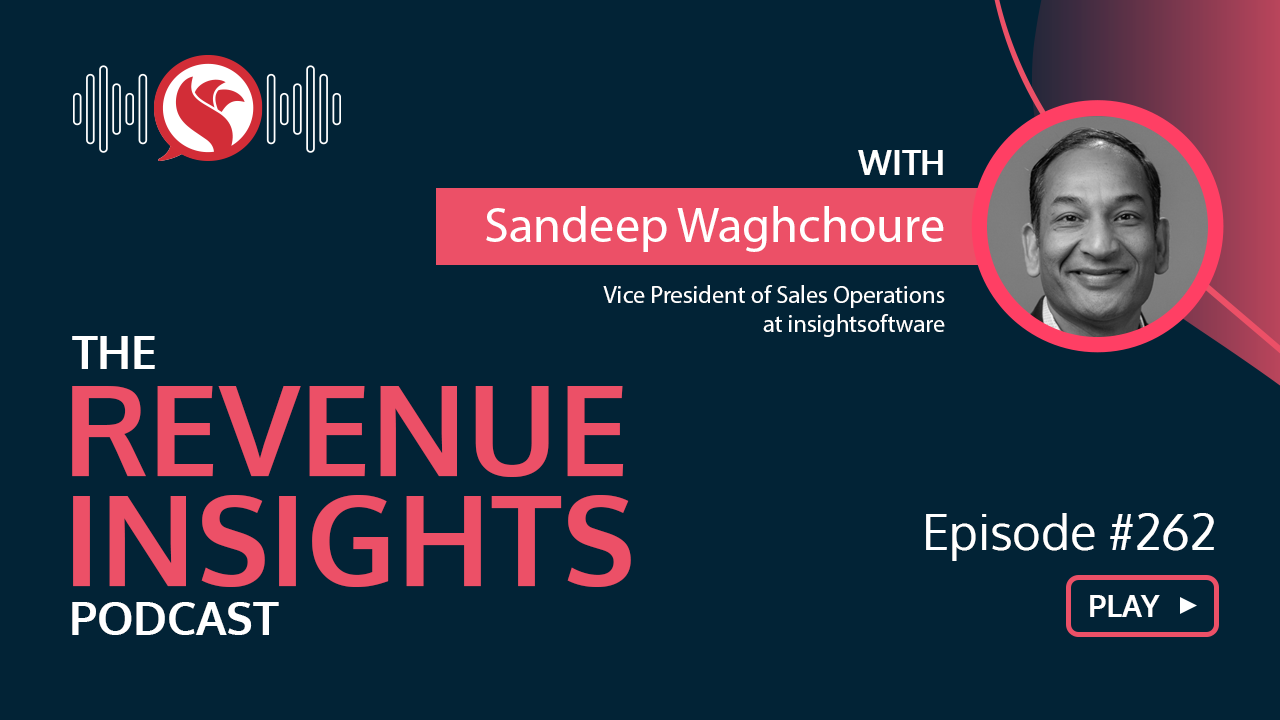 Actionable Ways to Improve Revenue Velocity with Sandeep Waghchoure, Vice President of Sales Operations at insightsoftware