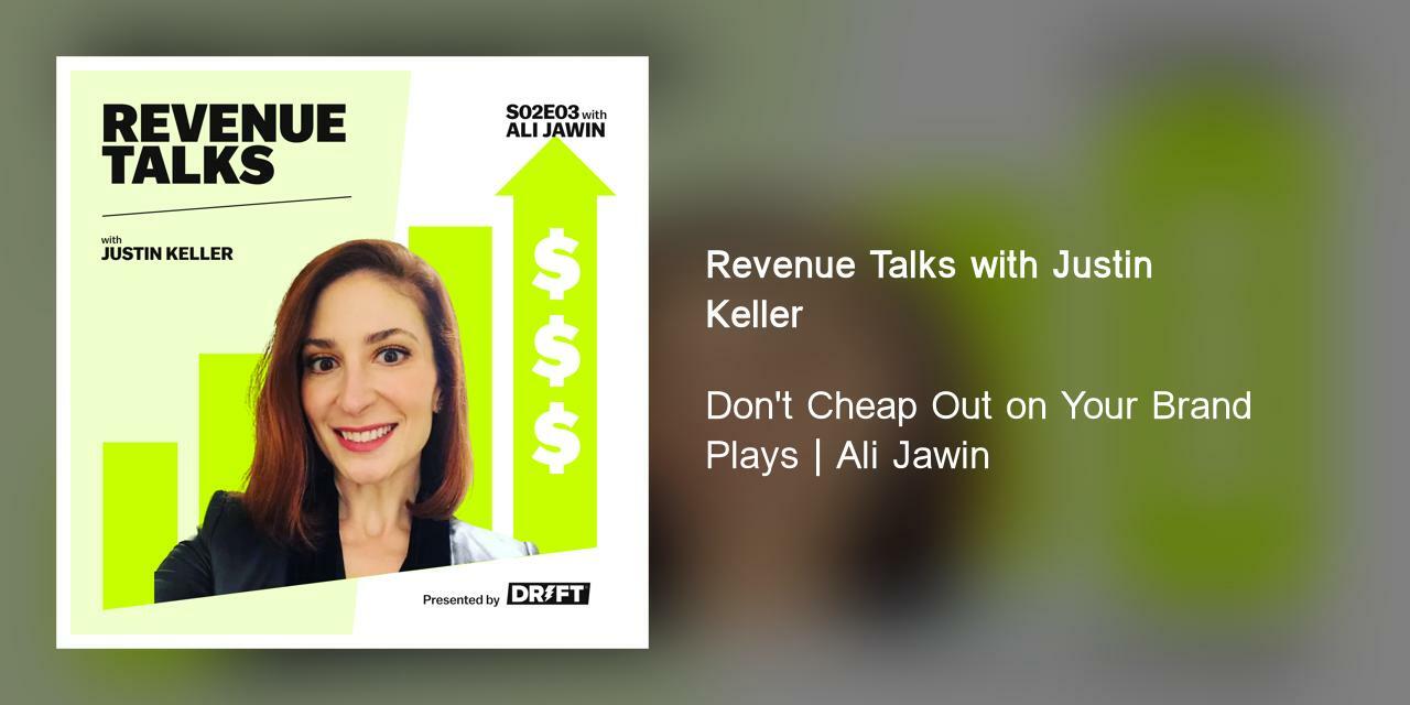 Don't Cheap Out on Your Brand Plays | Ali Jawin