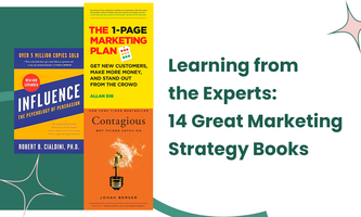 LEARNING FROM THE EXPERTS: 14 GREAT MARKETING STRATEGY BOOKS