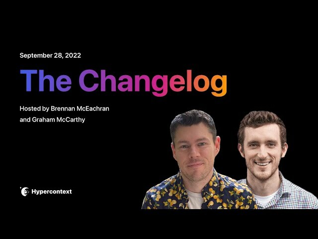 Hypercontext Changelog (September 2022): Real-time collaboration, automated meeting set-up and more