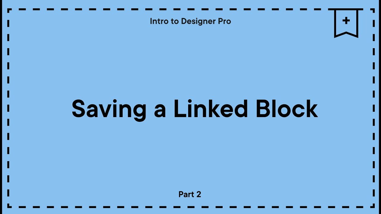 Splash Designer Pro: Saving Linked Blocks | Event Branding & Design