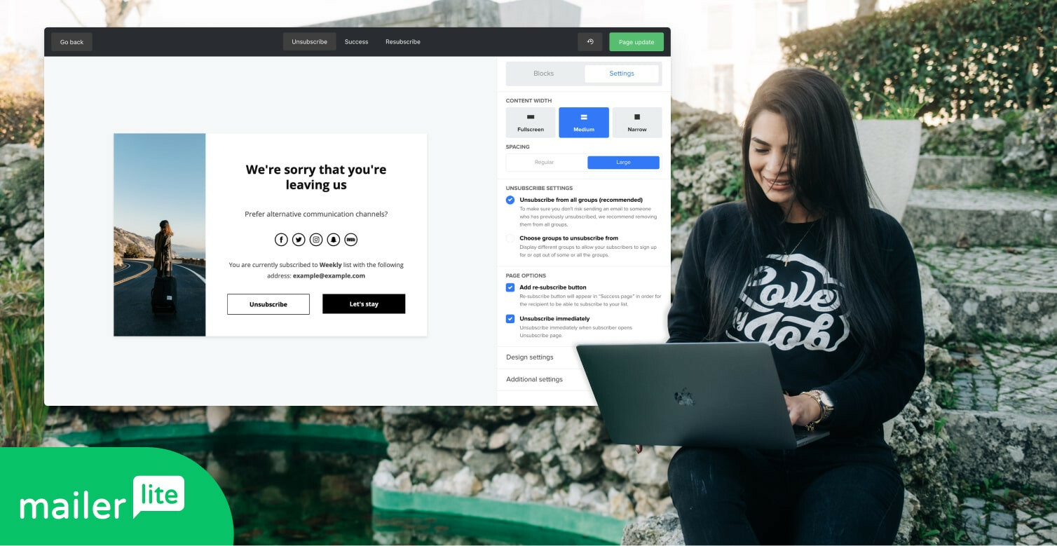 Introducing Our New Unsubscribe Page Builder