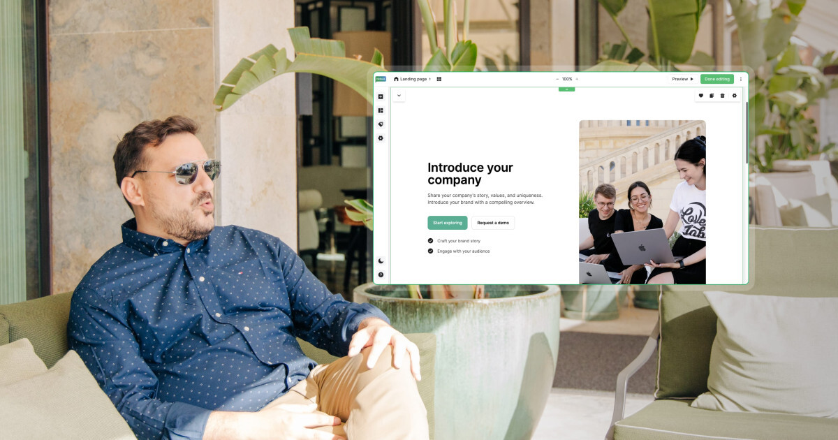 New landing page builder! Create winning designs in half the time