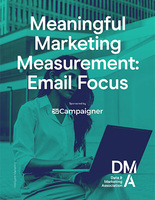 Meaningful Marketing Measurement: Email Focus