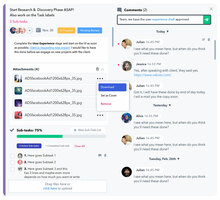 Task Details completely revamped to help you manage projects better › Heycollab