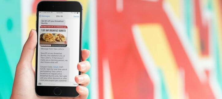 13 MMS Marketing Examples From Taco John's