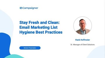 Stay Fresh and Clean: Email Marketing List Hygiene Best Practices