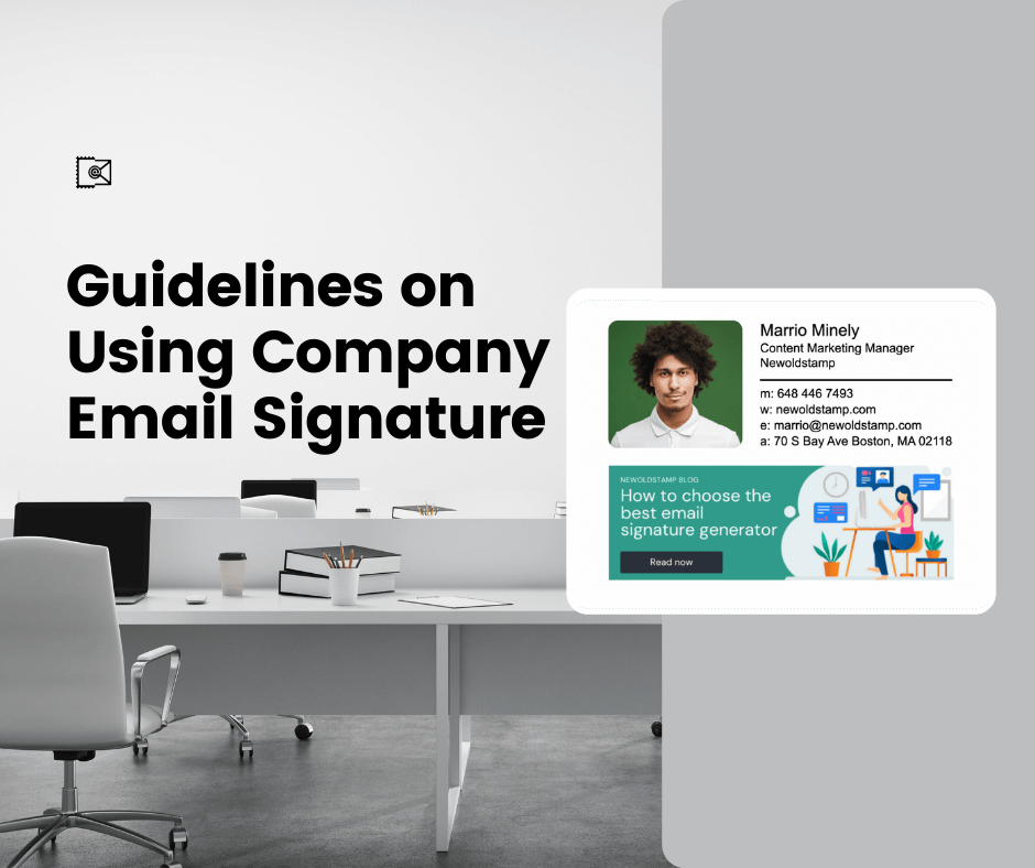 Guidelines on Using Company Email Signature