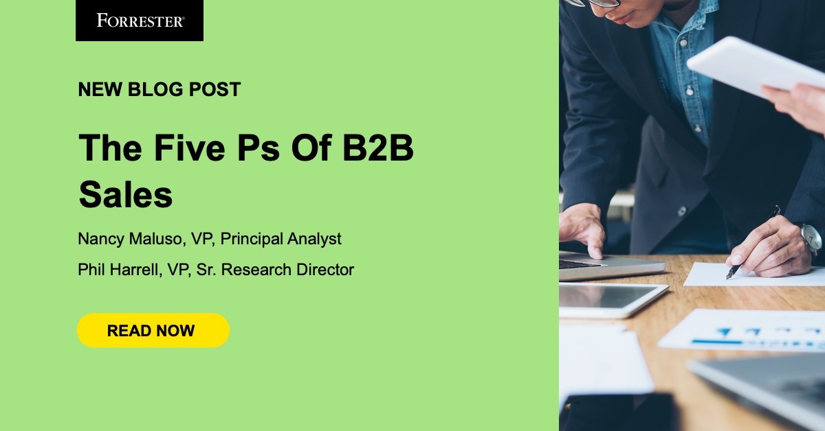 Welcome To The Future: Have You Heard About The 5 P's Of Sales?