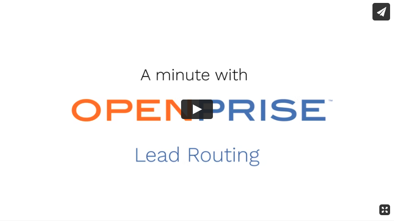 A minute on lead routing