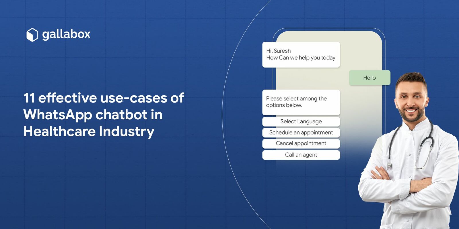 11 effective use-cases of WhatsApp chatbot in Healthcare Industry 