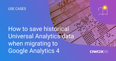 How to save historical Universal Analytics data when migrating to Google Analytics 4