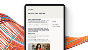 Genesys Cloud Outbound product overview