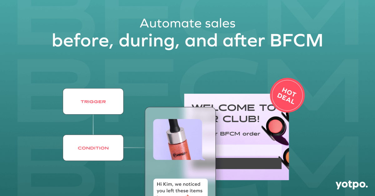 Automate Sales Before, During, and After BFCM