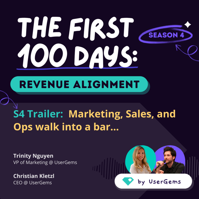 Season 4 Trailer: Marketing, Sales, and Ops walk into a bar...