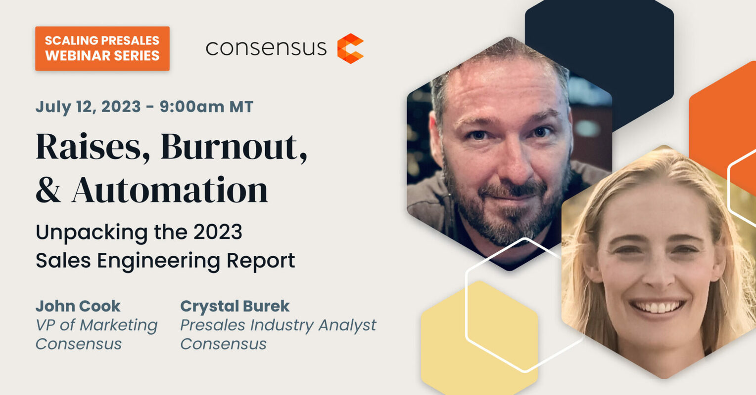 Raises, Burnout, & Automation: Unpacking the 2023 Sales Engineering Report