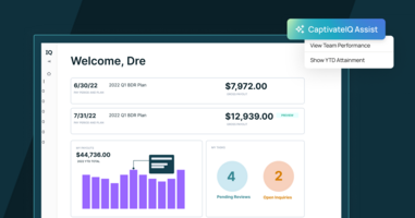 Introducing CaptivateIQ Assist: The Built-In AI Solution to 10x Revenue Performance