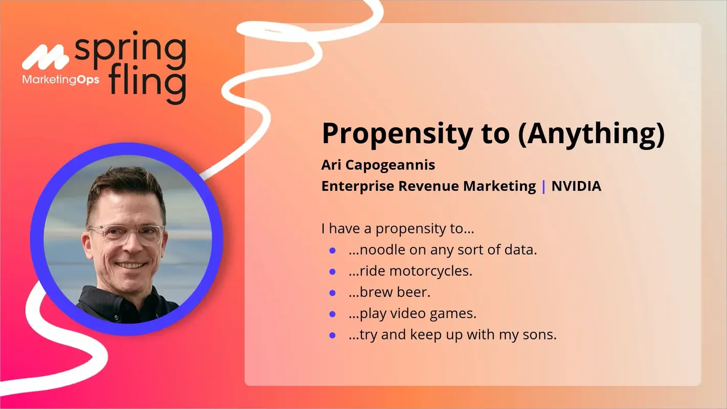 Ari C - Nvidia - Propensity to (Anything)