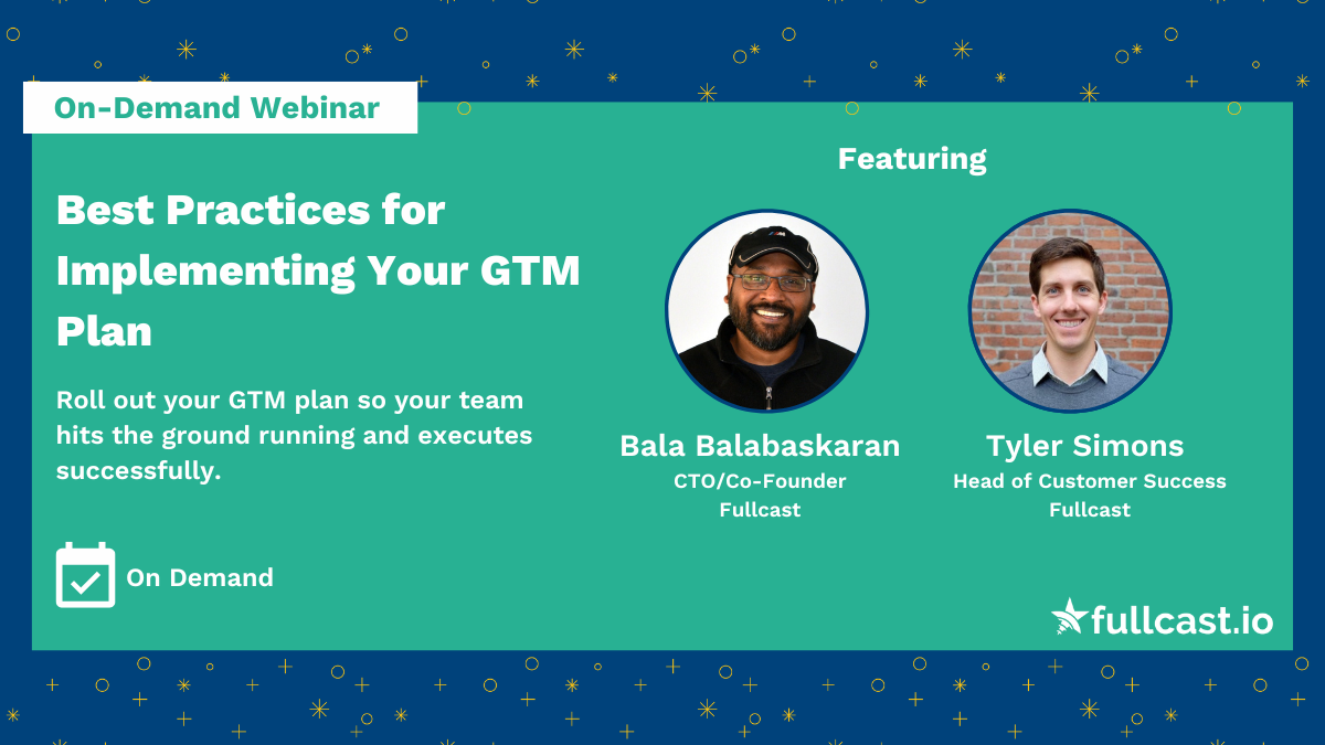 Best Practices for Implementing Your GTM Plan