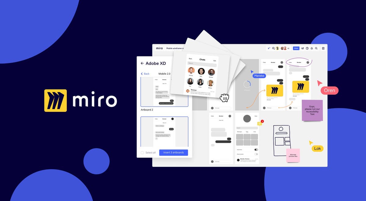 Recapture the magic of hybrid design workshops with Miro and Adobe