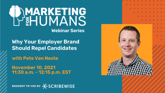[Webinar Recap] Why Your Employer Brand Should Repel Candidates