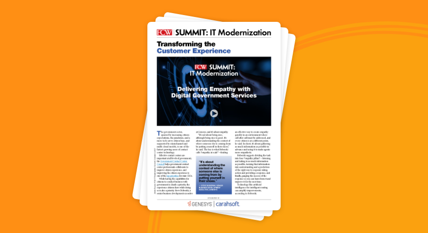 Delivering Empathy with Digital Government Services