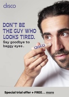 "Don't be the guy that looks tired" Ad - Swipe File
