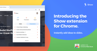 Create and edit presentations right from your browser with Zoho Show's new Chrome extension