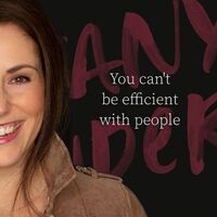 You can't be efficient with people