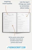 Nomadic Matt Travel Journal Instagram Promo Image - Swipe File