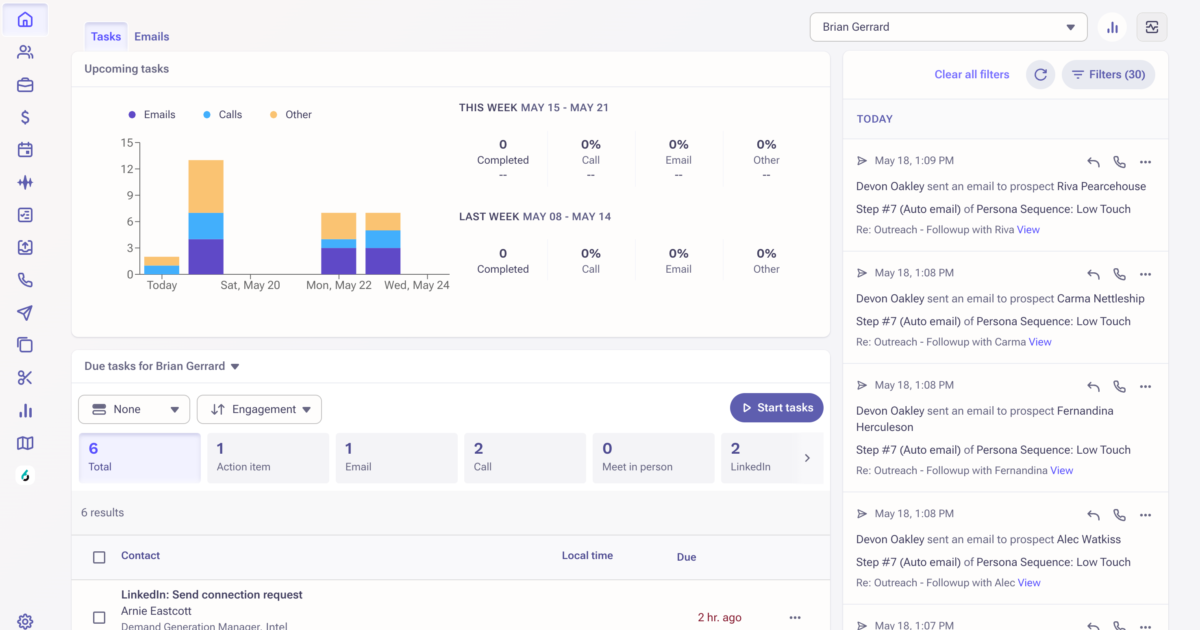 Outreach's new platform look and other updates to accelerate deal velocity