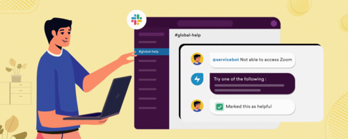 Open new channels to delight your employees- Announcing @mention Virtual Agent on Slack 