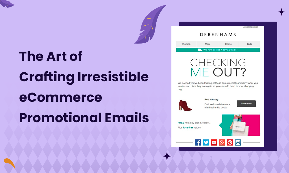 Click to Cart: The Art of Crafting Irresistible eCommerce Promotional Emails