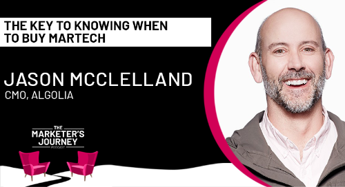 The Key to Knowing When to Buy MarTech