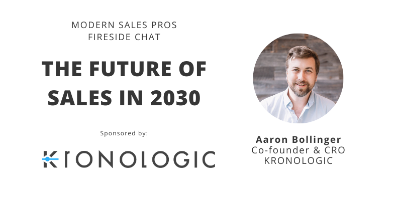 Founder Fireside Chat with Kronologic - The Future of Sales