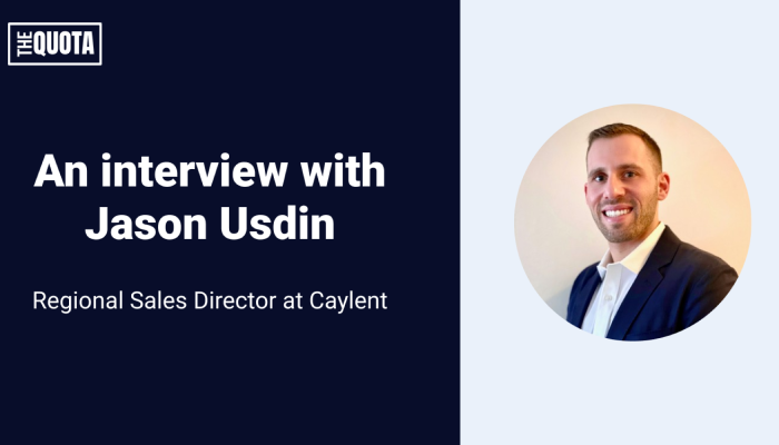 An interview with Jason Usdin, Regional Sales Director for an AWS consulting partner