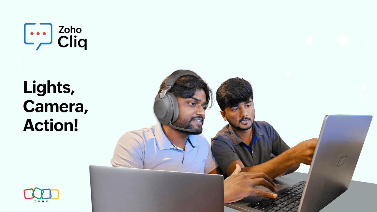 Bring your events alive with Zoho Cliq's Live Events