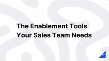 3 Sales Enablement Tools Your Sales Team Needs | WorkRamp