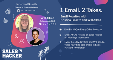 Episode One: 1 Email. 2 Takes.