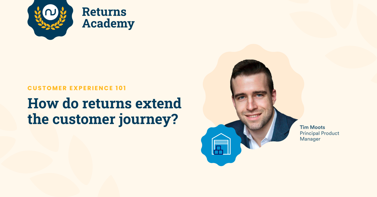 How do returns extend the customer journey with Narvar?