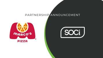 Marco's Pizza® Adopts SOCi as its Local Store Marketing Platform
